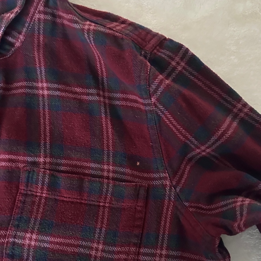 Madewell Plaid Flannel Shirt - Picture 8 of 8